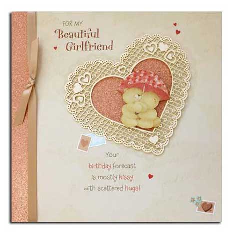 Beautiful Girlfriend Birthday Forever Friends Card